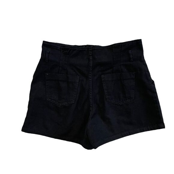 BOHME High Rise Black Shorts Size Medium - Picture 2 of 4